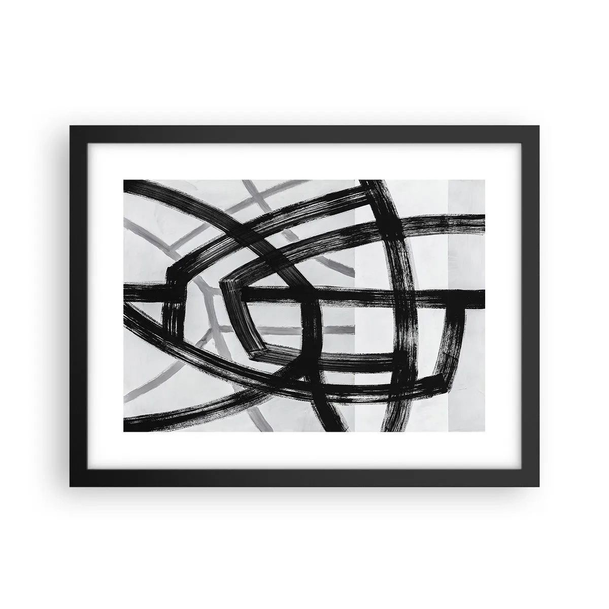 Plagát v čiernom ráme - Hĺbka - 40x30 cm