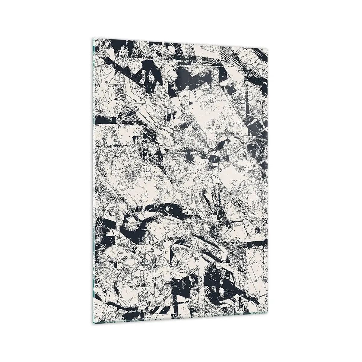 Obraz na skle - Prelínanie protikladov - 70x100 cm