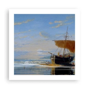 Plagát - Voda, zem, vzduch - 50x50 cm