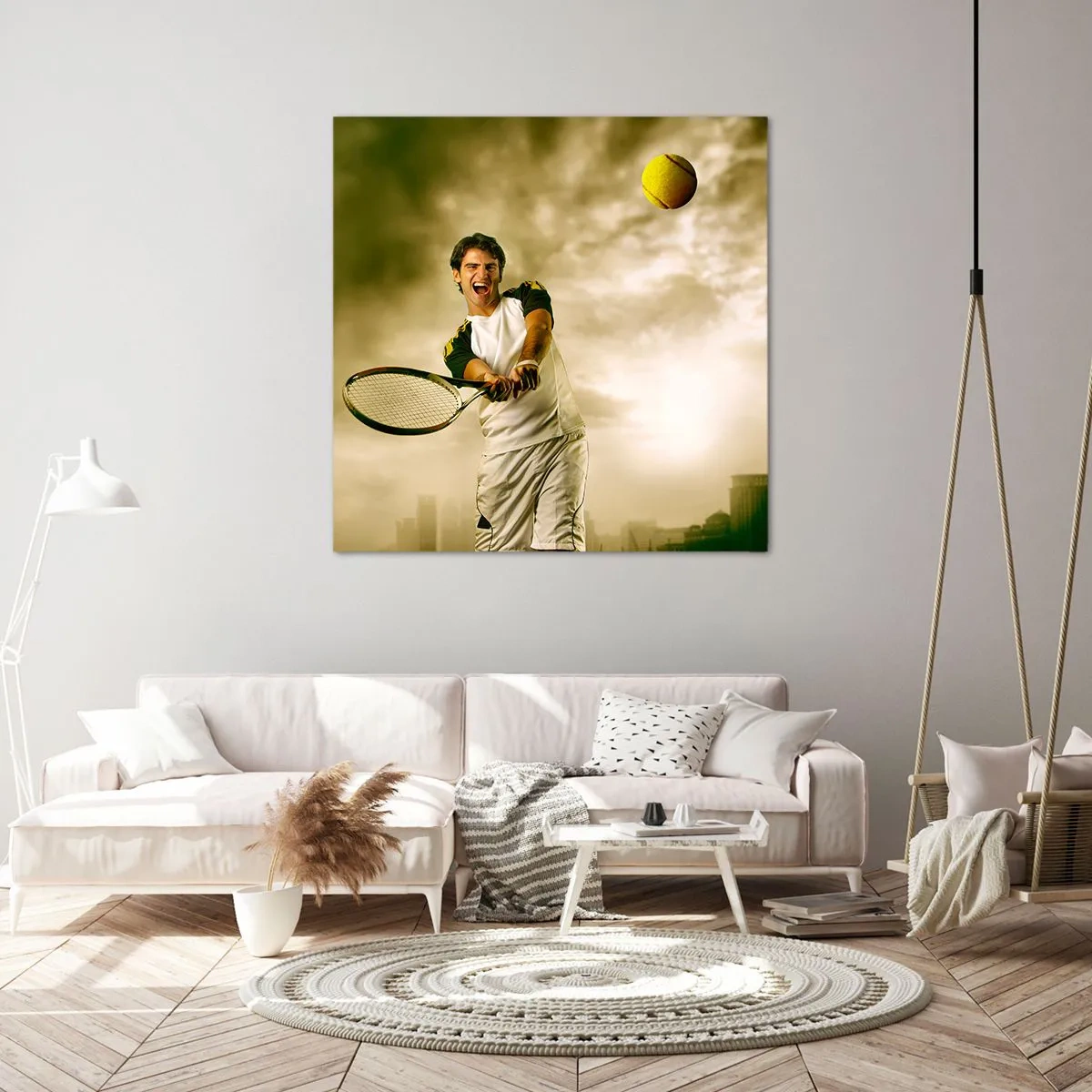 Obraz na plátne - Energia a radosť - 70x70 cm