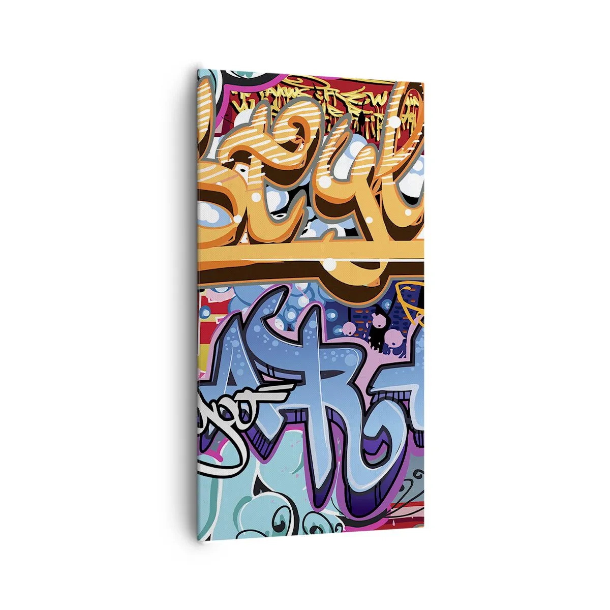 Obraz na plátne - Nástenné maľby, nástenné maľby… - 65x120 cm