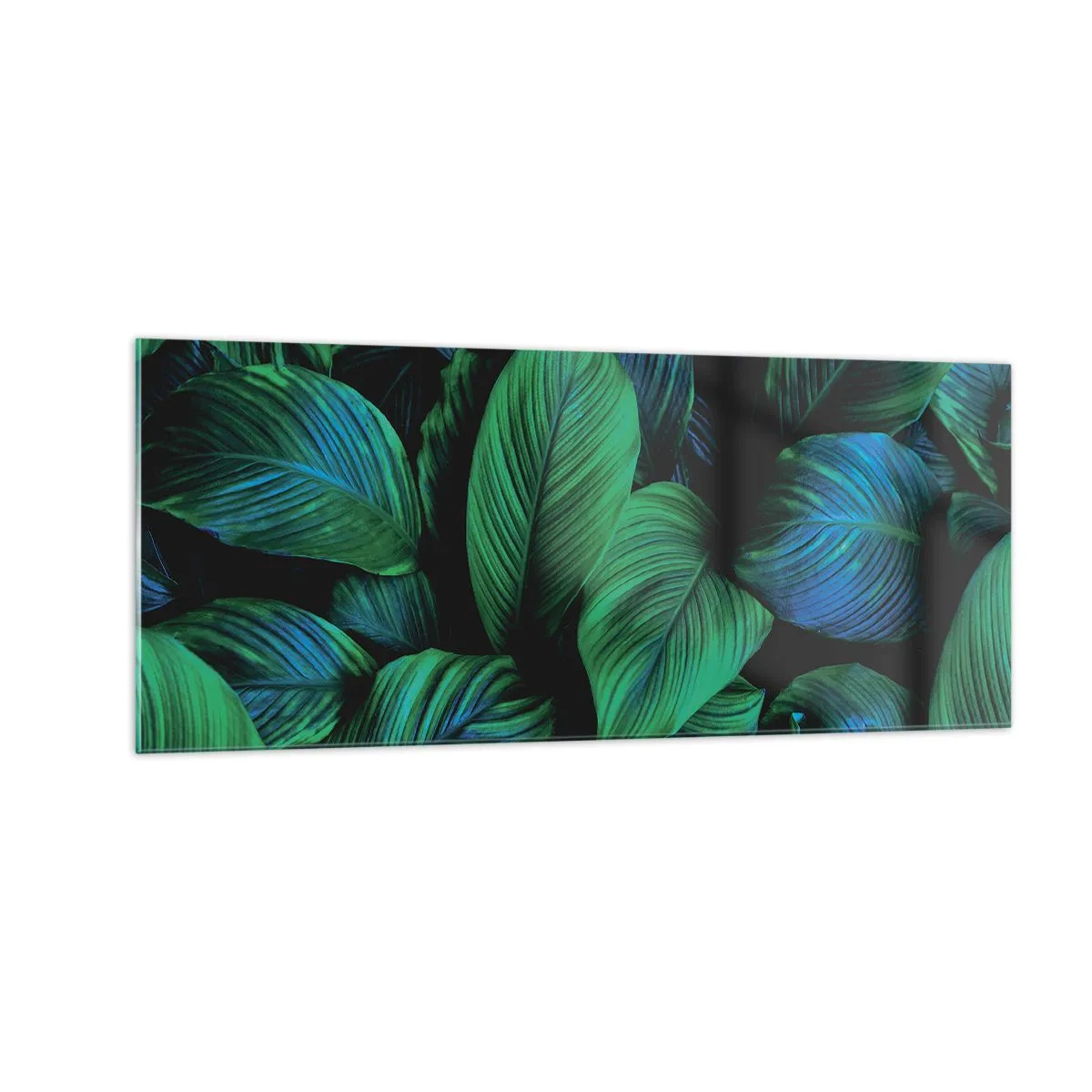 Obraz na skle - V zelenom dave - 100x40 cm