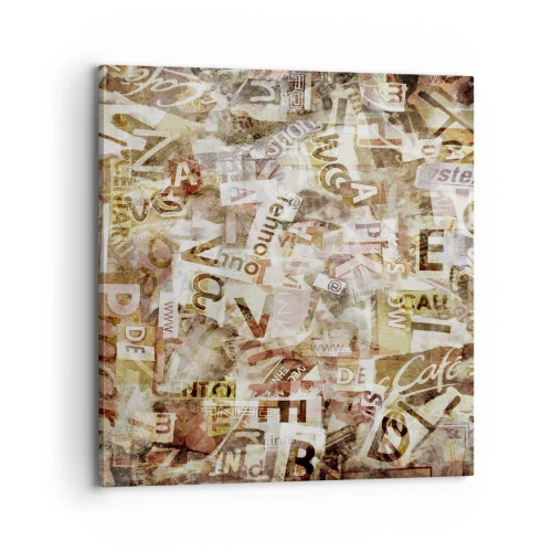 Obraz na plátne - Táraniny - 70x70 cm