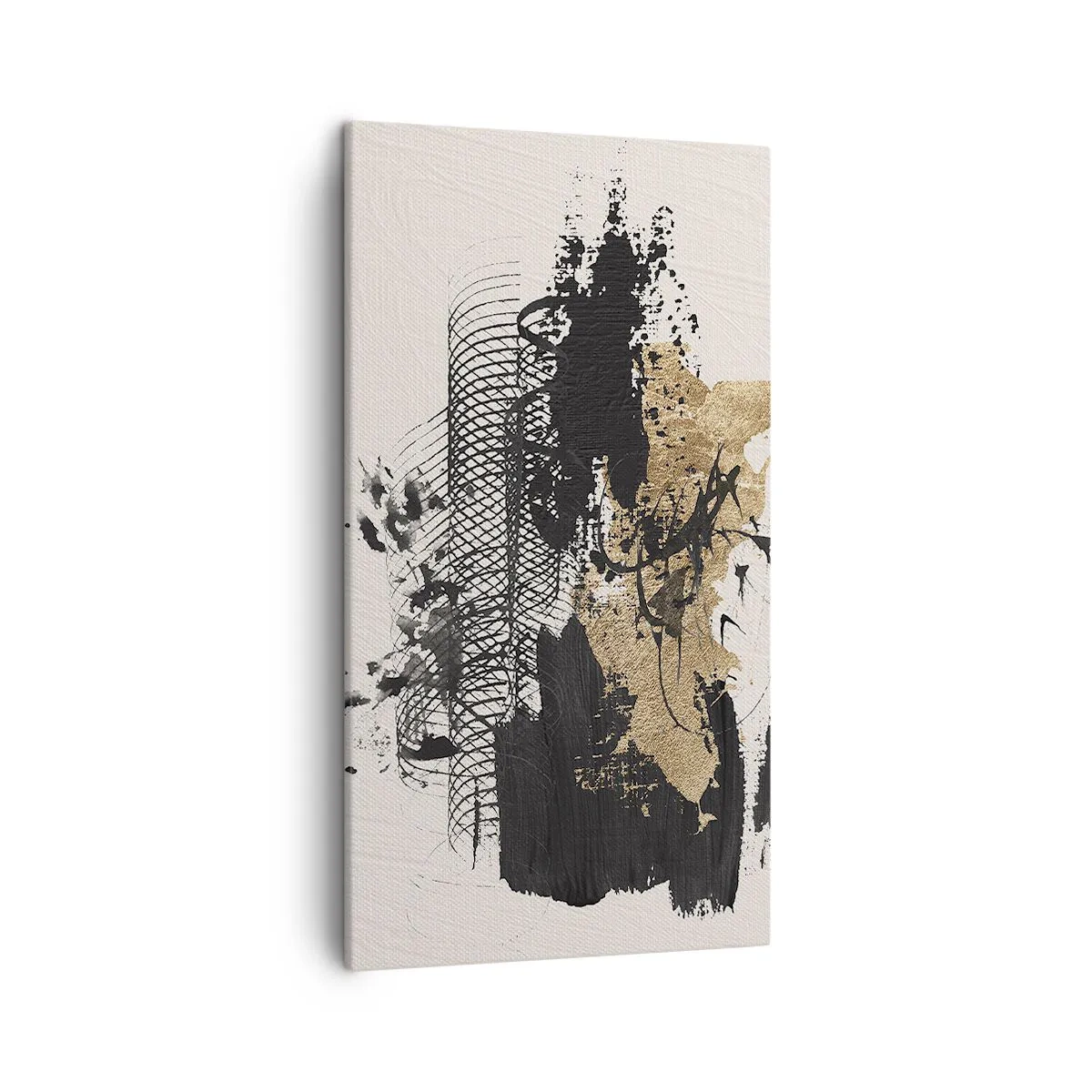 Obraz na plátne - Kompozícia s vášňou - 45x80 cm