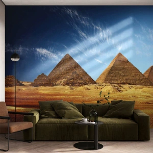 Fototapeta na mieru Premium Canvas - 40 storočí sa na vás pozerá - Pyramídy, Architektúra, Krajina
