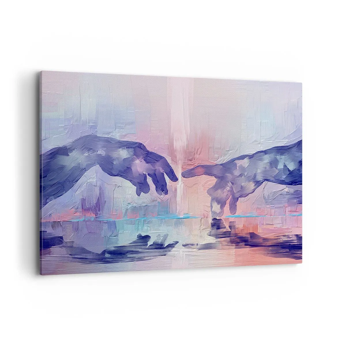 Obraz na plátne - Božská iskra života - 120x80 cm
