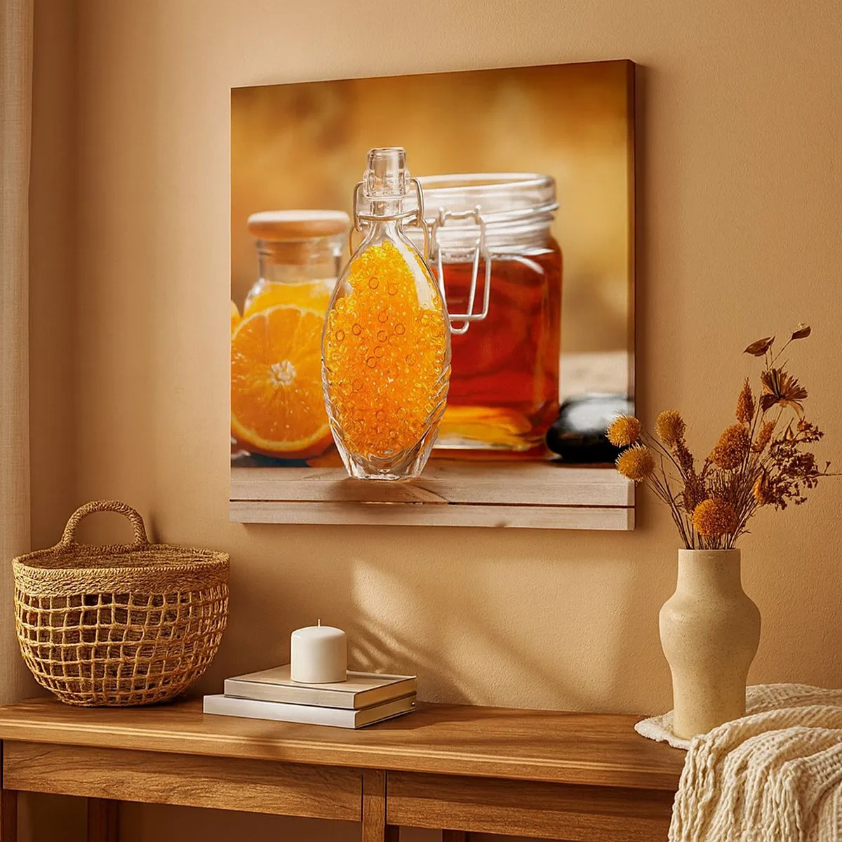 Obraz na plátne - Slnečné chute a arómy - 30x30 cm