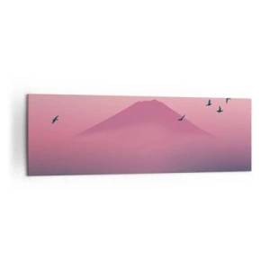 Obraz na plátne - Pútnici nad oblakmi - 160x50 cm