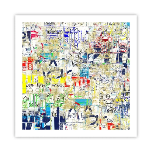 Plagát - Proste poteší oči - 60x60 cm