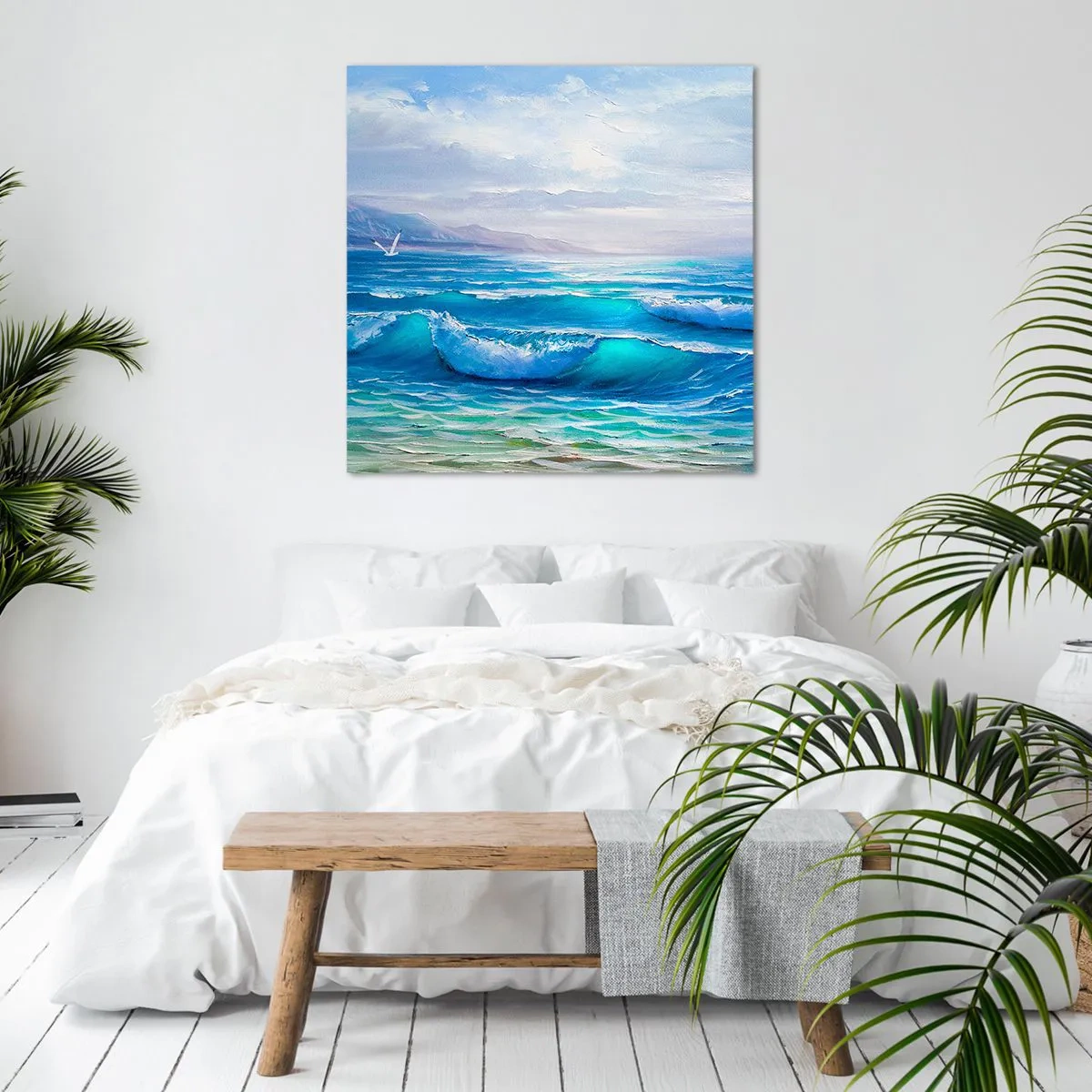 Obraz na plátne - Prináša ukojenie - 70x70 cm