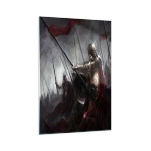 Obraz na skle - Pútnik, zvestuj Lakedaimonským… - 70x100 cm