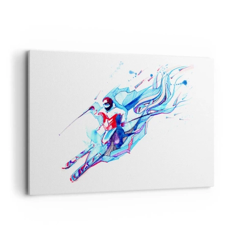 Obraz na plátne - Šialený beh za radosťou - 120x80 cm