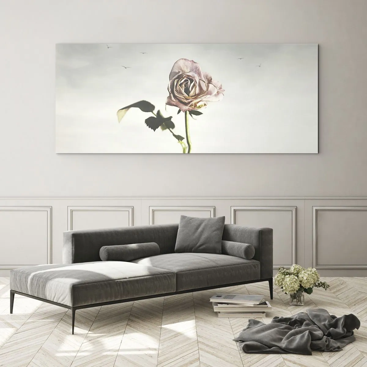Obraz na skle - Vítanie jari - 120x50 cm