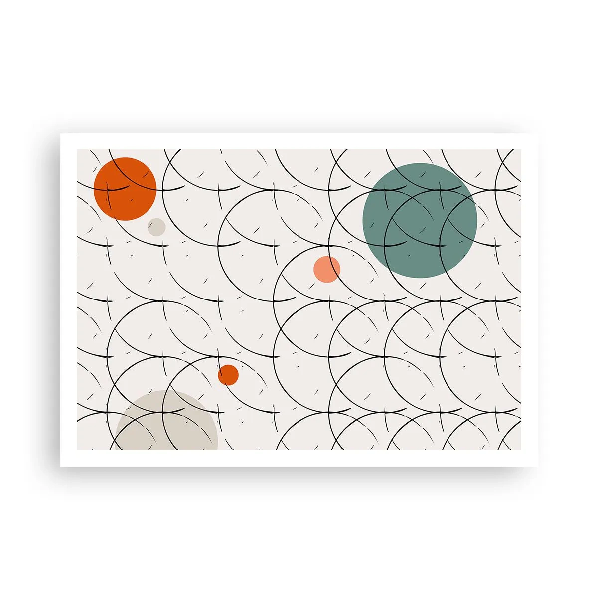 Plagát - V duchu pop-artu - 100x70 cm