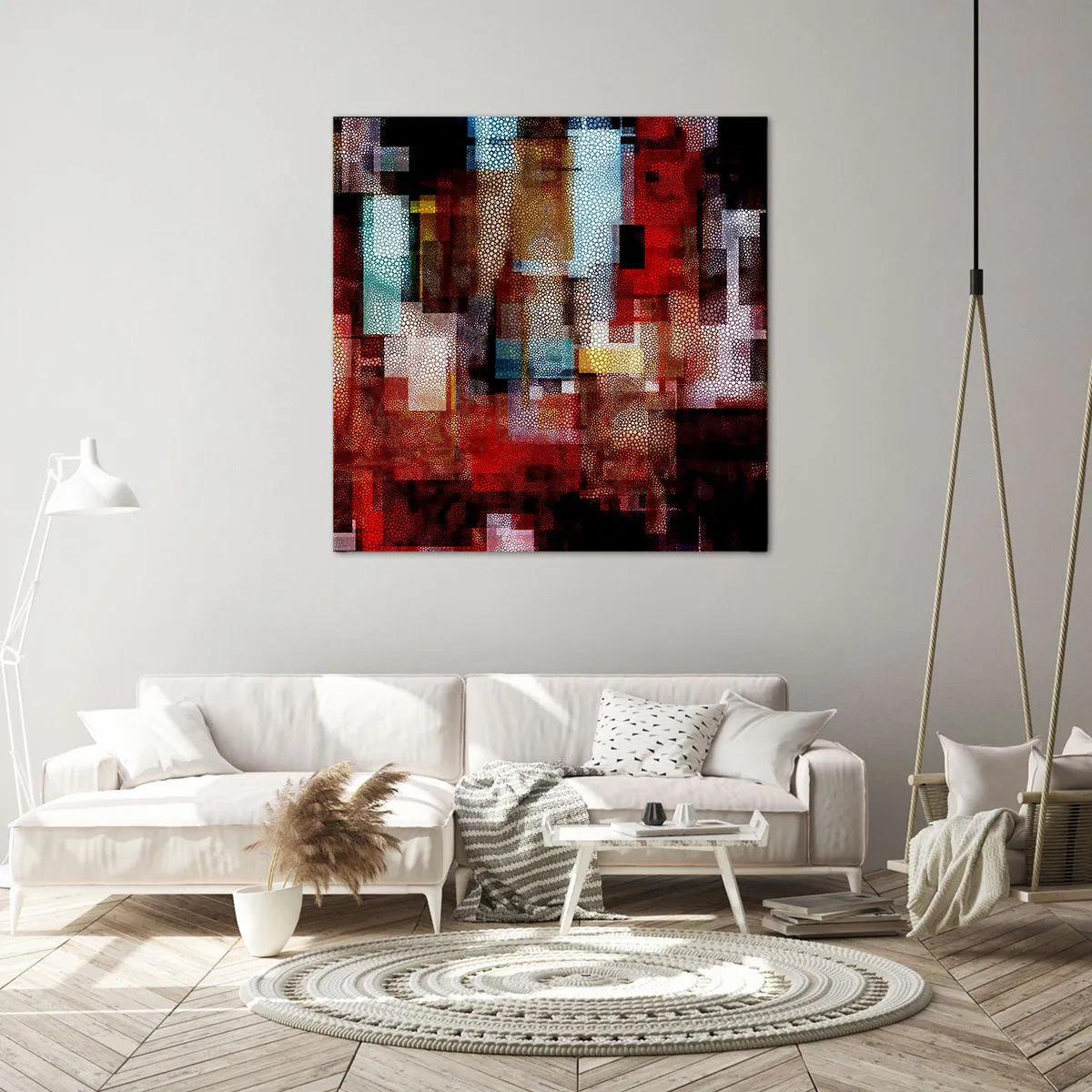Obraz na plátne - Chaos a zmätok - 60x60 cm