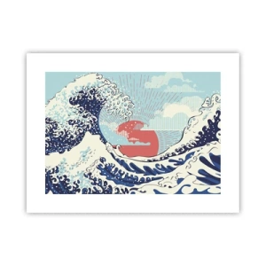 Plagát - Z japonských inšpirácií - 40x30 cm