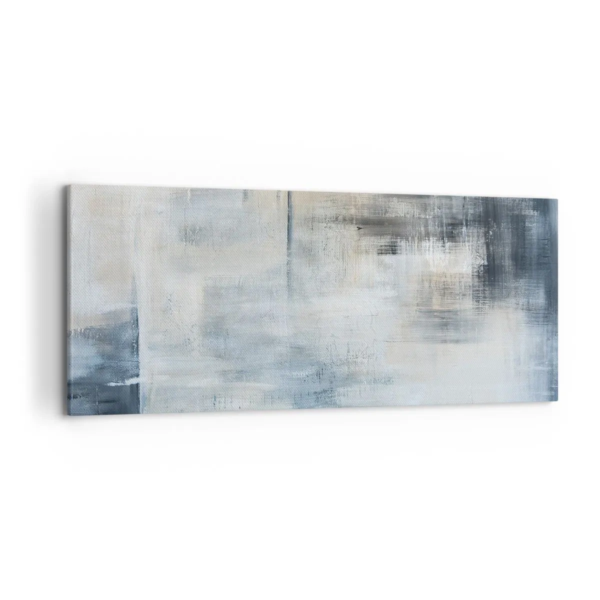 Obraz na plátne - Za závojom modrej - 120x50 cm