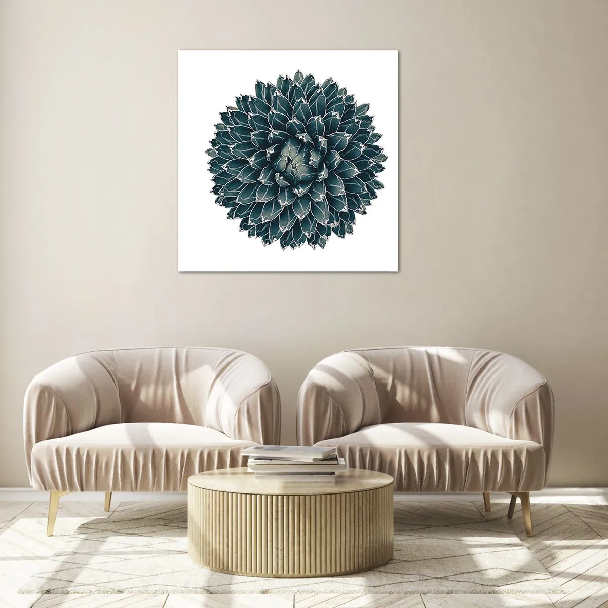 Obraz na skle - Hviezda púšte - 60x60 cm