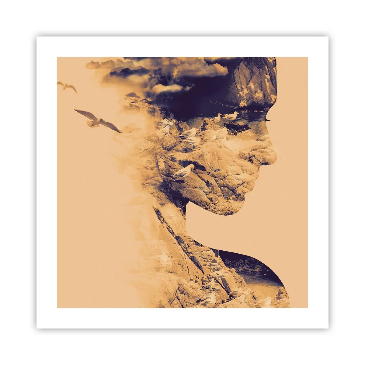 Plagát - Krásna od prírody - 50x50 cm