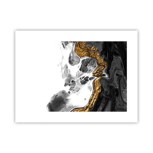 Plagát - Organická kompozícia - 40x30 cm