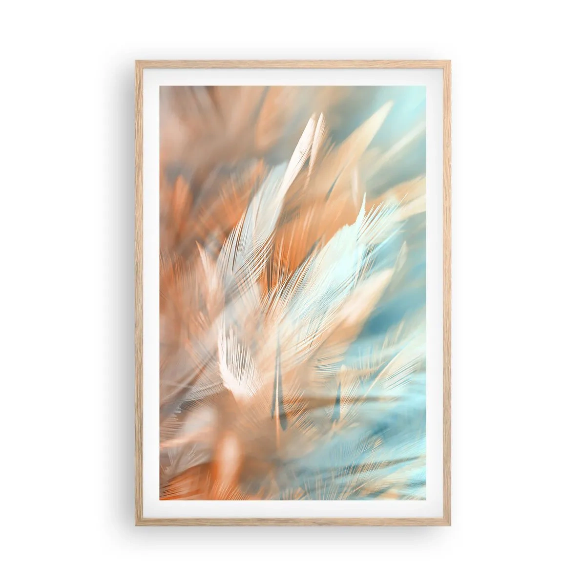 Plagát v ráme zo svetlého duba - V krajine nehy - 61x91 cm
