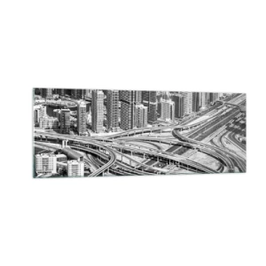 Obraz na skle - Dubaj – neskutočné mesto - 140x50 cm