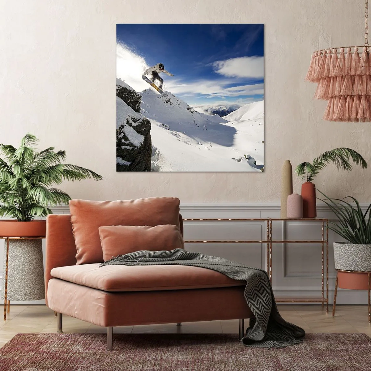 Obraz na plátne - Sloboda bez hraníc - 30x30 cm