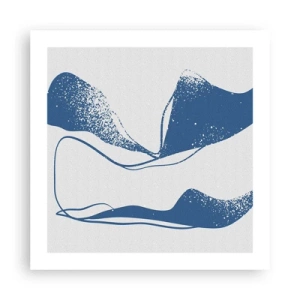 Plagát - Okrídlená abstrakcia - 50x50 cm