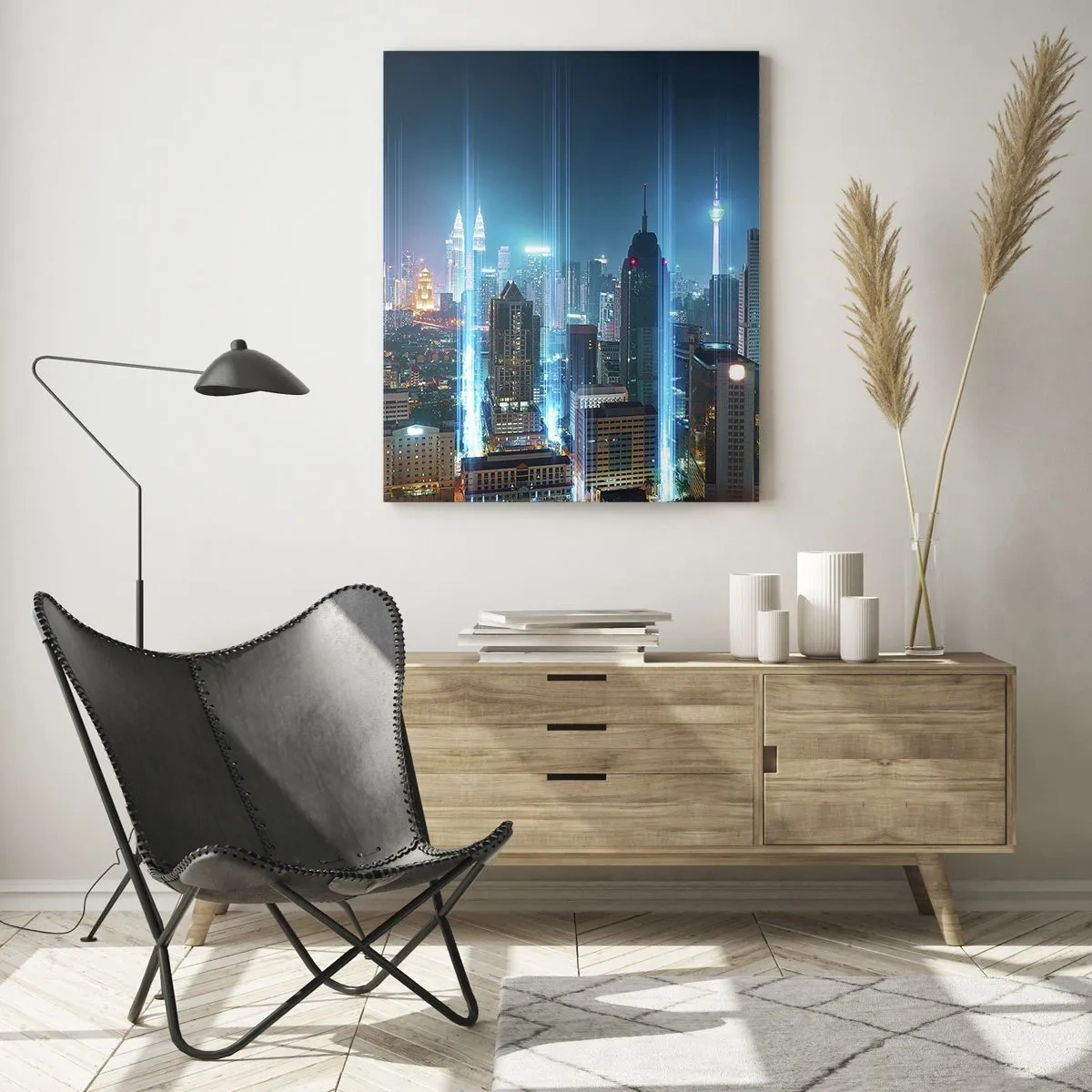 Obraz na skle - Berlínskym spôsobom do neba - 50x70 cm