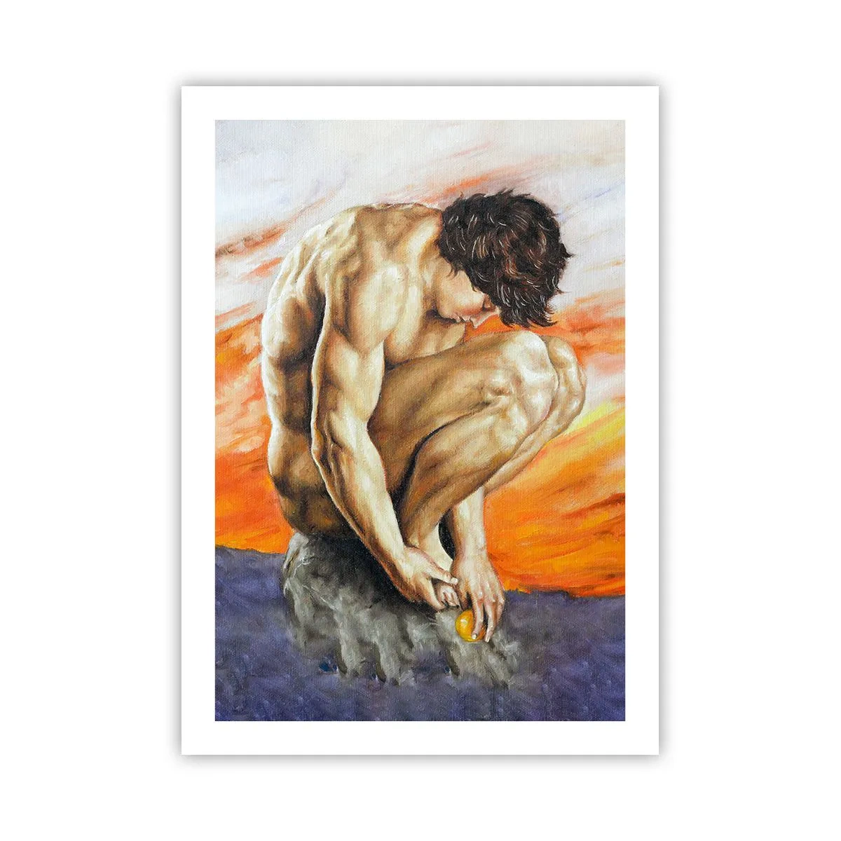 Plagát - Ponorený do seba - 50x70 cm