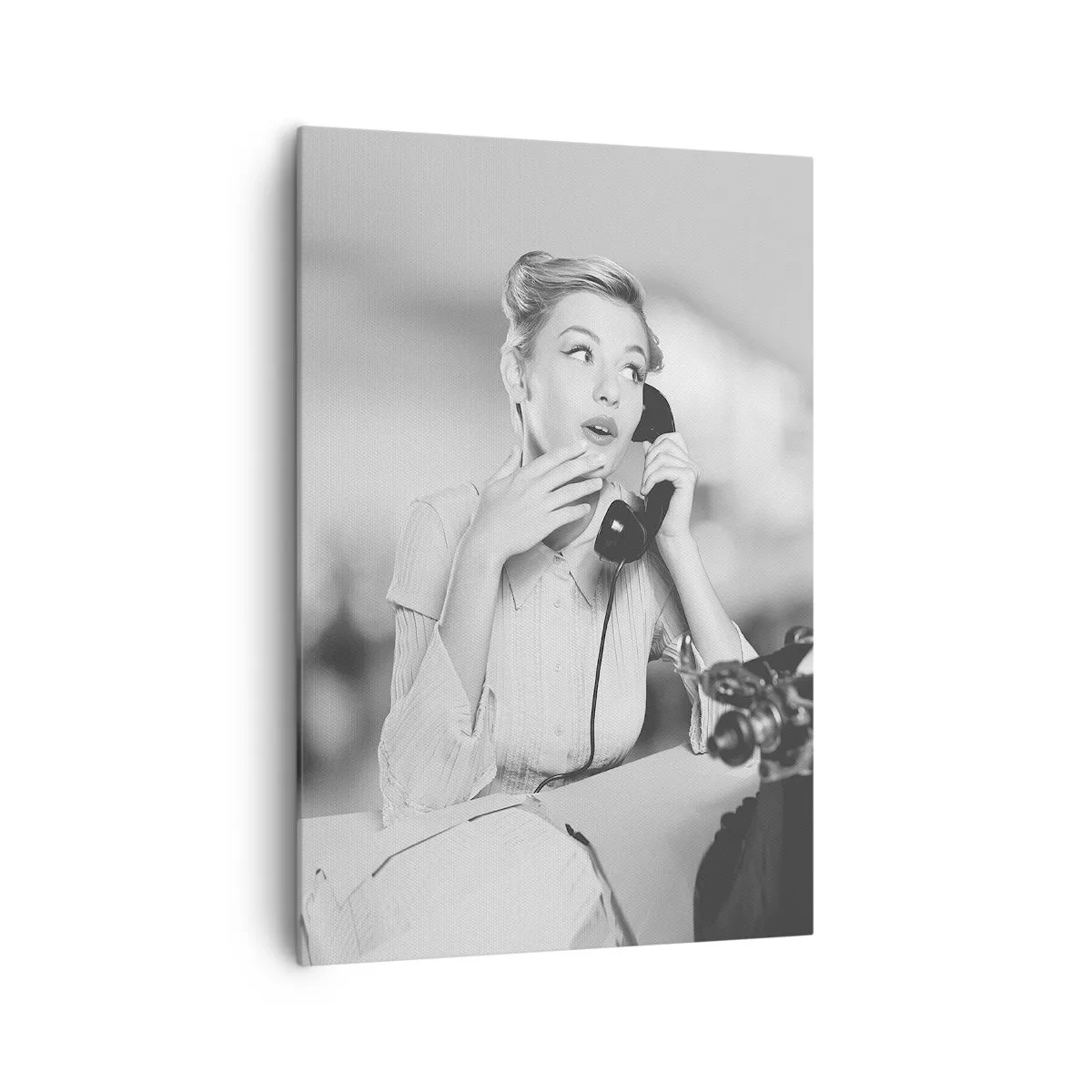 Obraz na plátne - Halo, tu sú 50. roky. - 70x100 cm