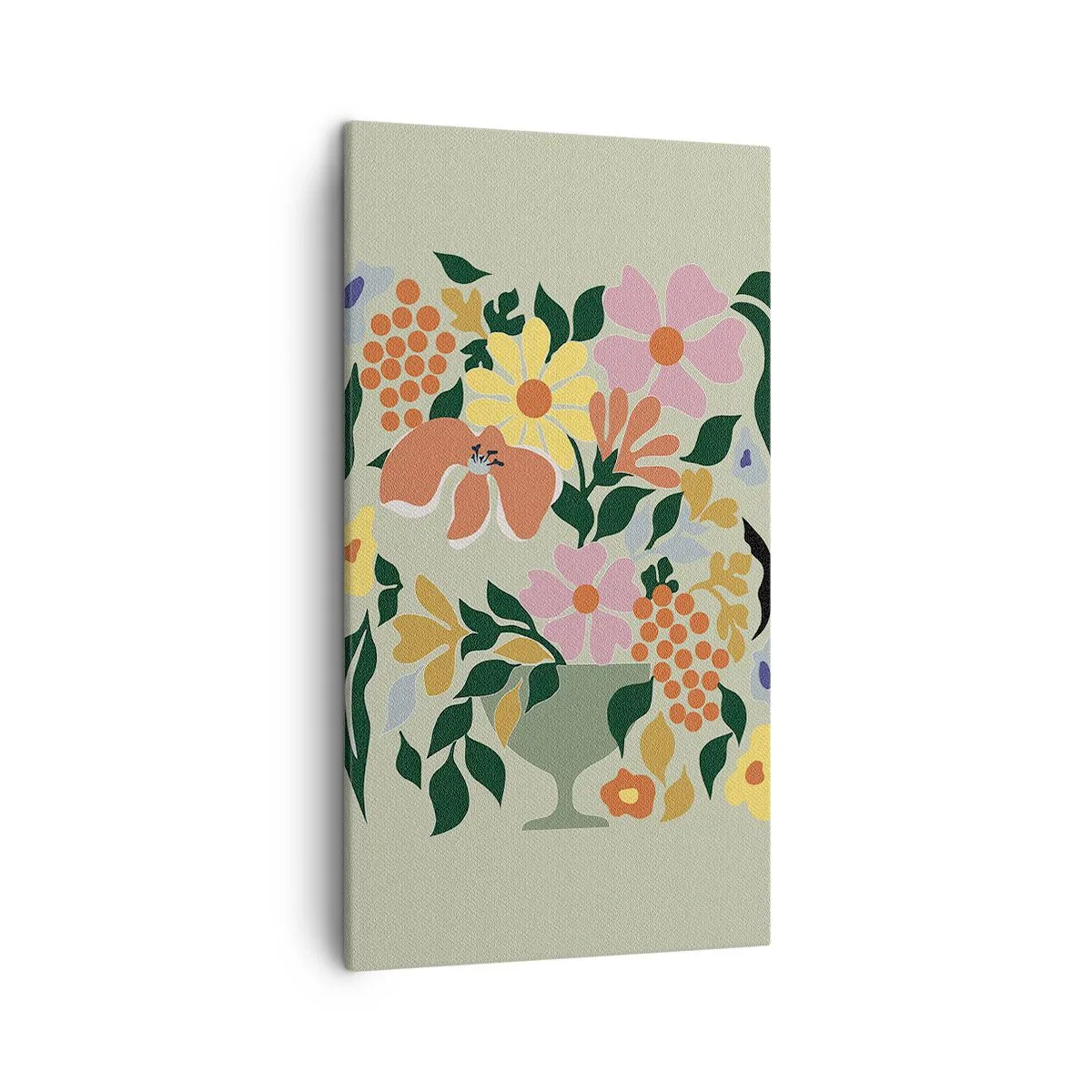 Obraz na plátne - Kytica prekypujúca životom - 45x80 cm
