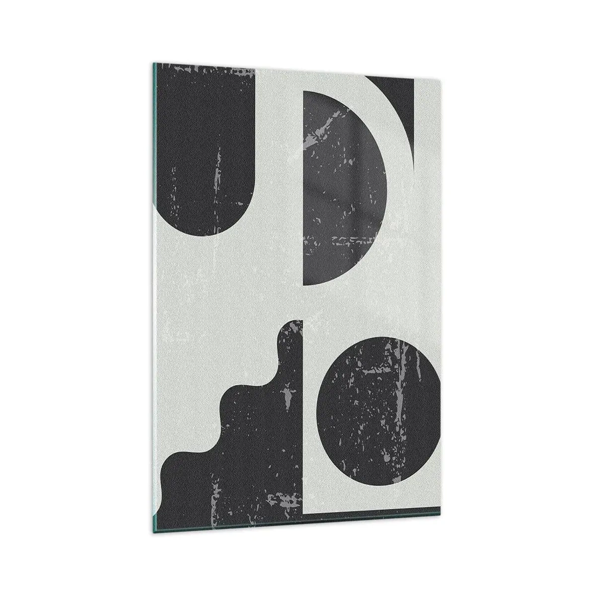 Obraz na skle - Kompozícia nad a pod - 80x120 cm