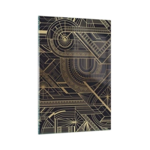 Obraz na skle - Koncepty, nápady, plány - 80x120 cm