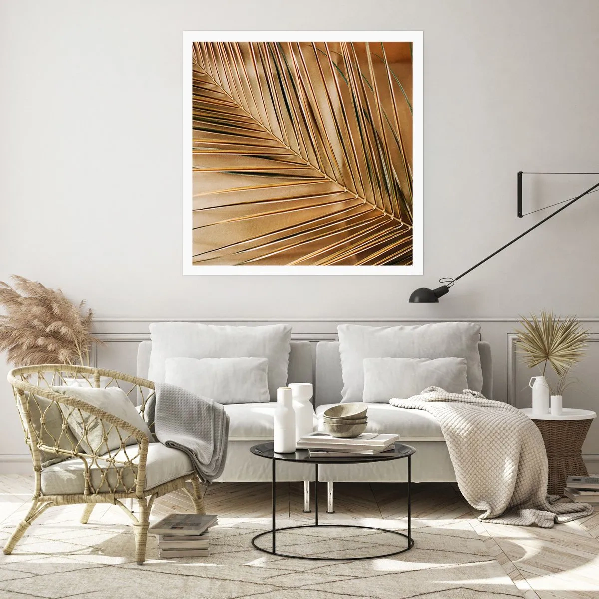 Plagát - Prírodná kolonáda - 60x60 cm