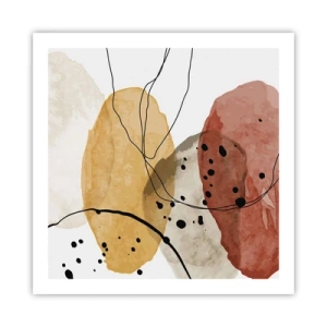 Plagát - Ako ľahký, priezračný vzduch - 60x60 cm