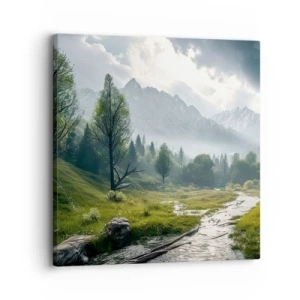 Obraz na plátne - Tam a späť - 30x30 cm
