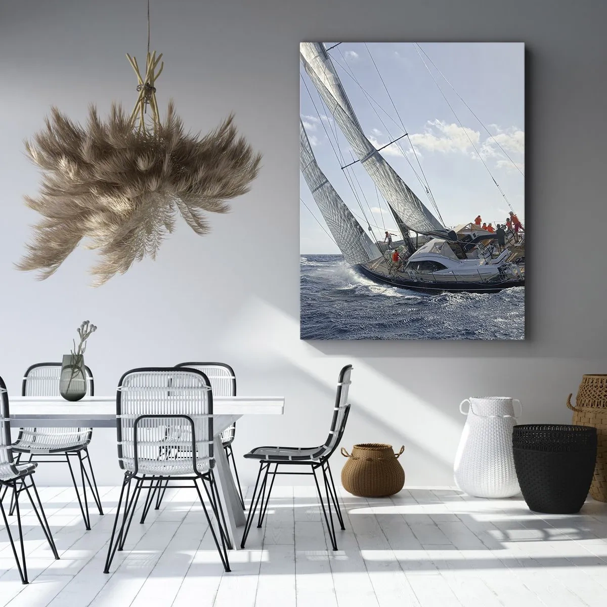 Obraz na plátne - Nech zvíťazí lepší - 50x70 cm