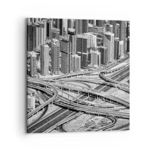 Obraz na plátne - Dubaj – neskutočné mesto - 70x70 cm