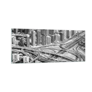 Obraz na skle - Dubaj – neskutočné mesto - 100x40 cm