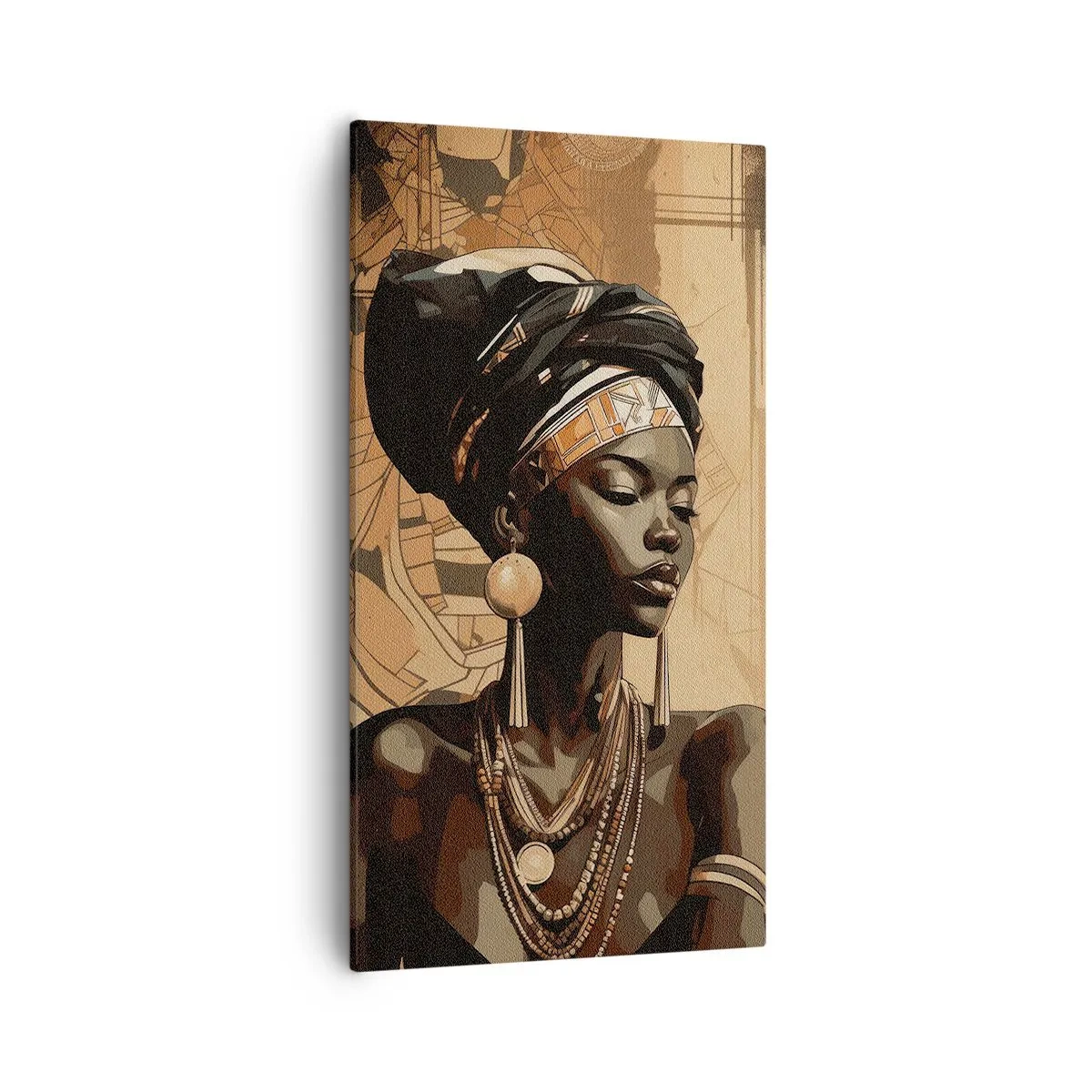 Obraz na plátne - Africký majestát - 55x100 cm