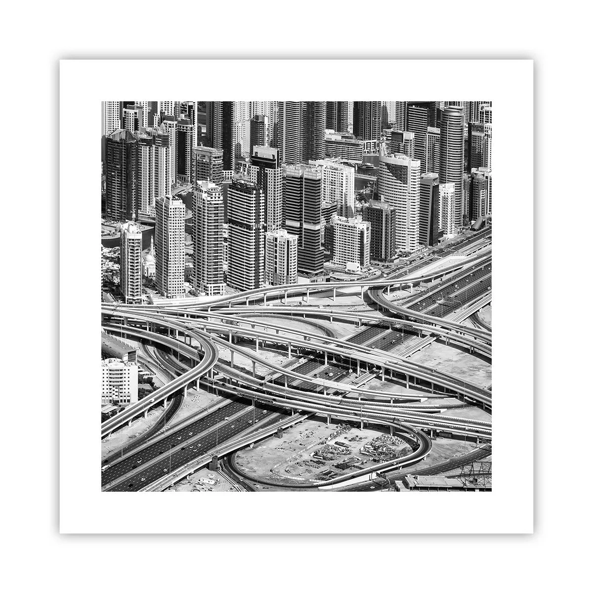 Plagát - Dubaj – neskutočné mesto - 40x40 cm