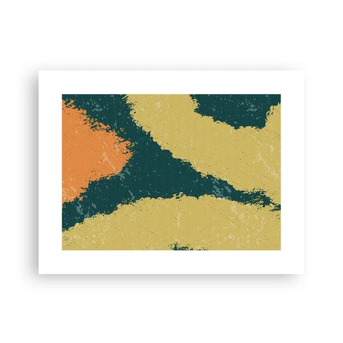 Plagát - Abstrakcia – spomalený pohyb - 40x30 cm