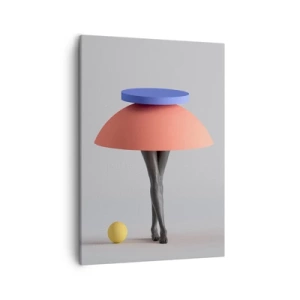 Obraz na plátne - Surrealistická kompozícia - 50x70 cm