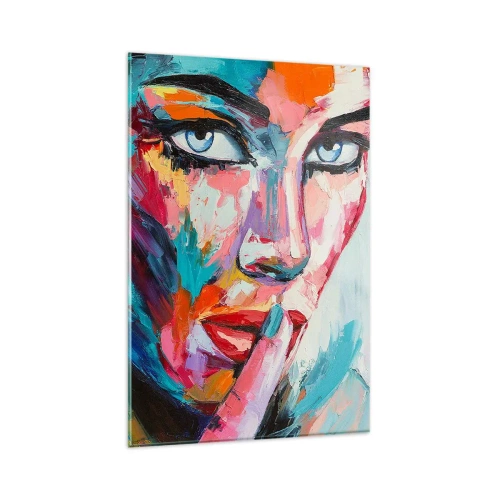 Obraz na skle - Naše prvé tajomstvo - 80x120 cm