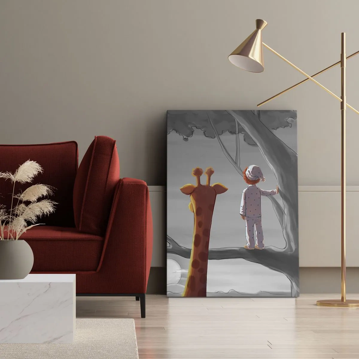 Obraz na plátne - To sa naozaj deje - 45x80 cm