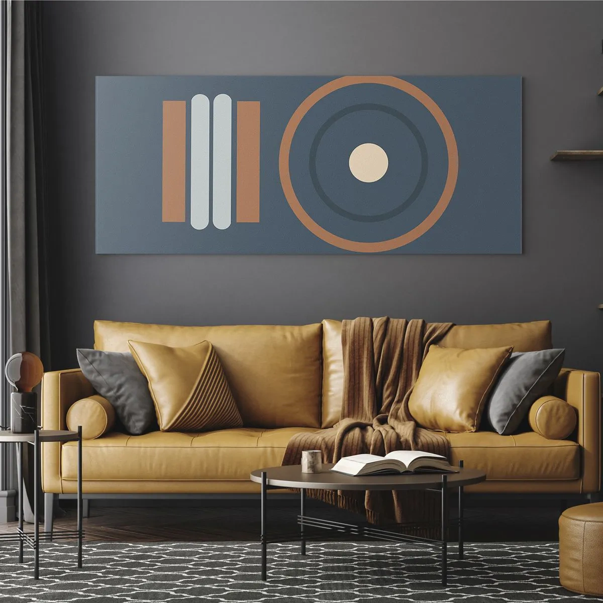 Obraz na skle - Podstata vecí - 140x50 cm