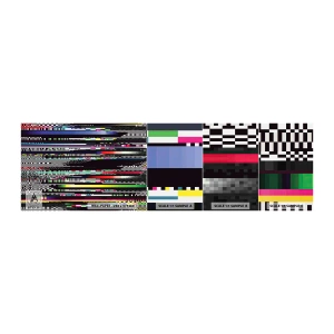 Vzorka Fototapeta Standard Eco - Kontrolný obraz skutočnosti - Abstrakcia, Kus, Digitálny šum - 100x30 cm