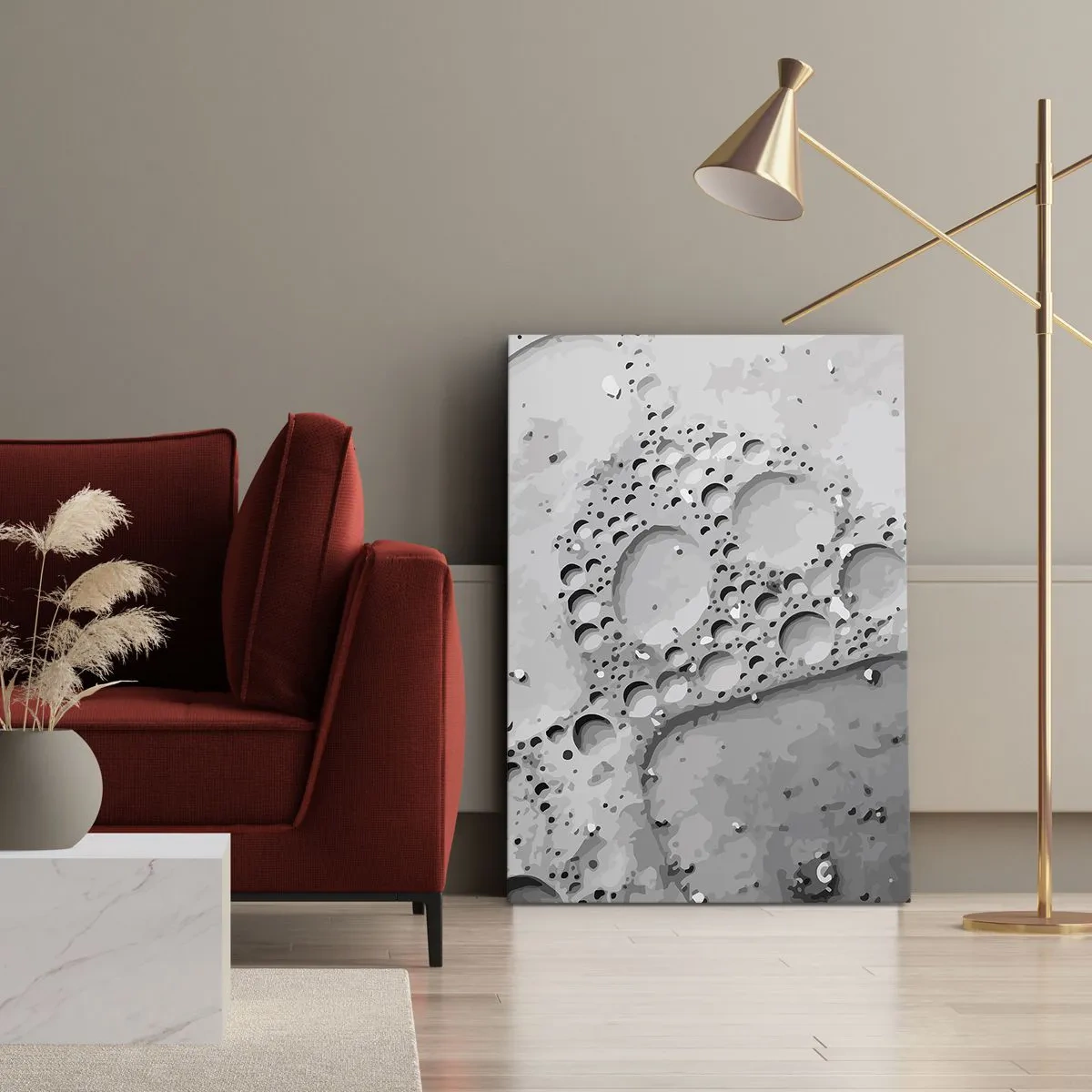 Obraz na plátne - Stopa po spenenom - 50x70 cm