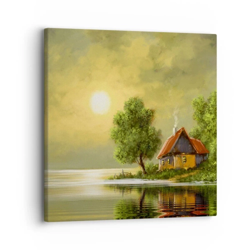 Obraz na plátne - Krásne, ako z obrázku - 30x30 cm